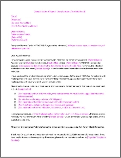 Payor Appeal Letter Template